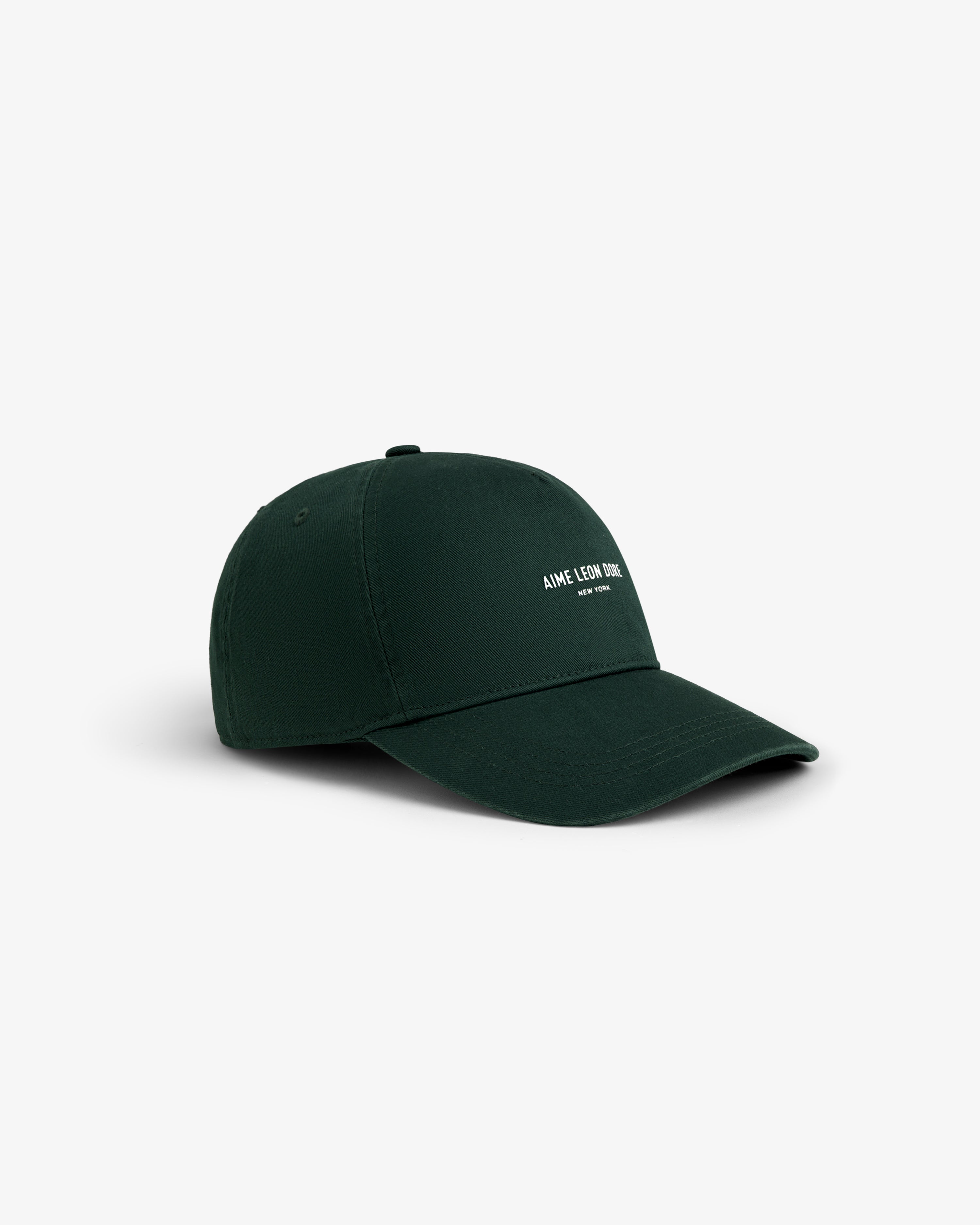 aim-leon-dore-micro-logo-hat-cap-gr-n-cotton-twill image 3