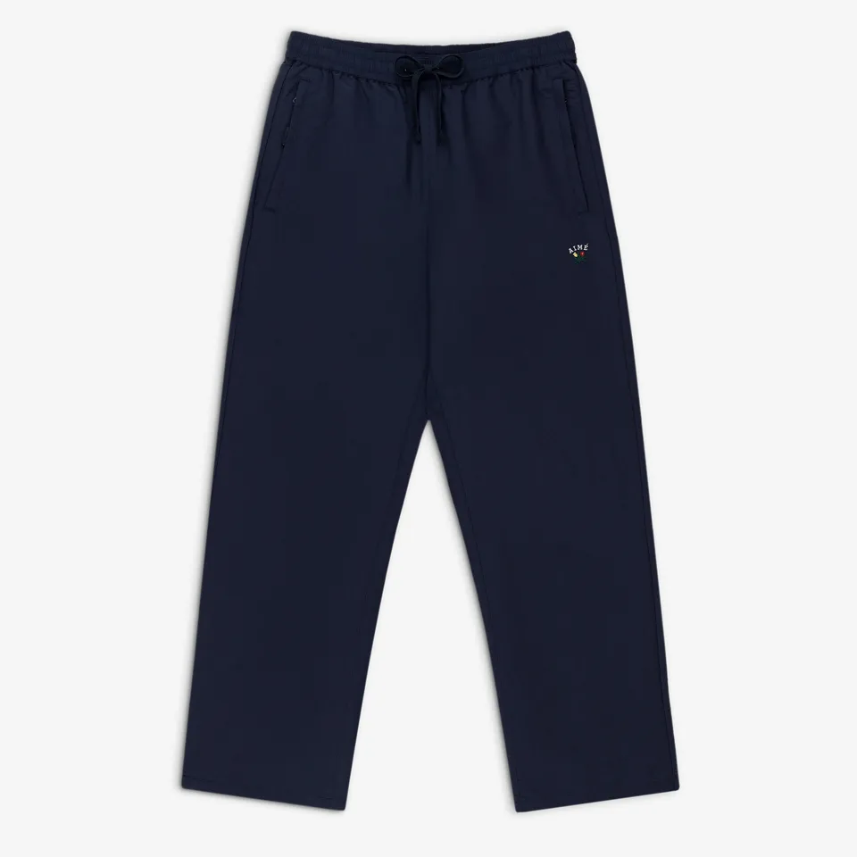 aim-leon-dore-crest-nylon-track-pant-navy-straight-fit image 1