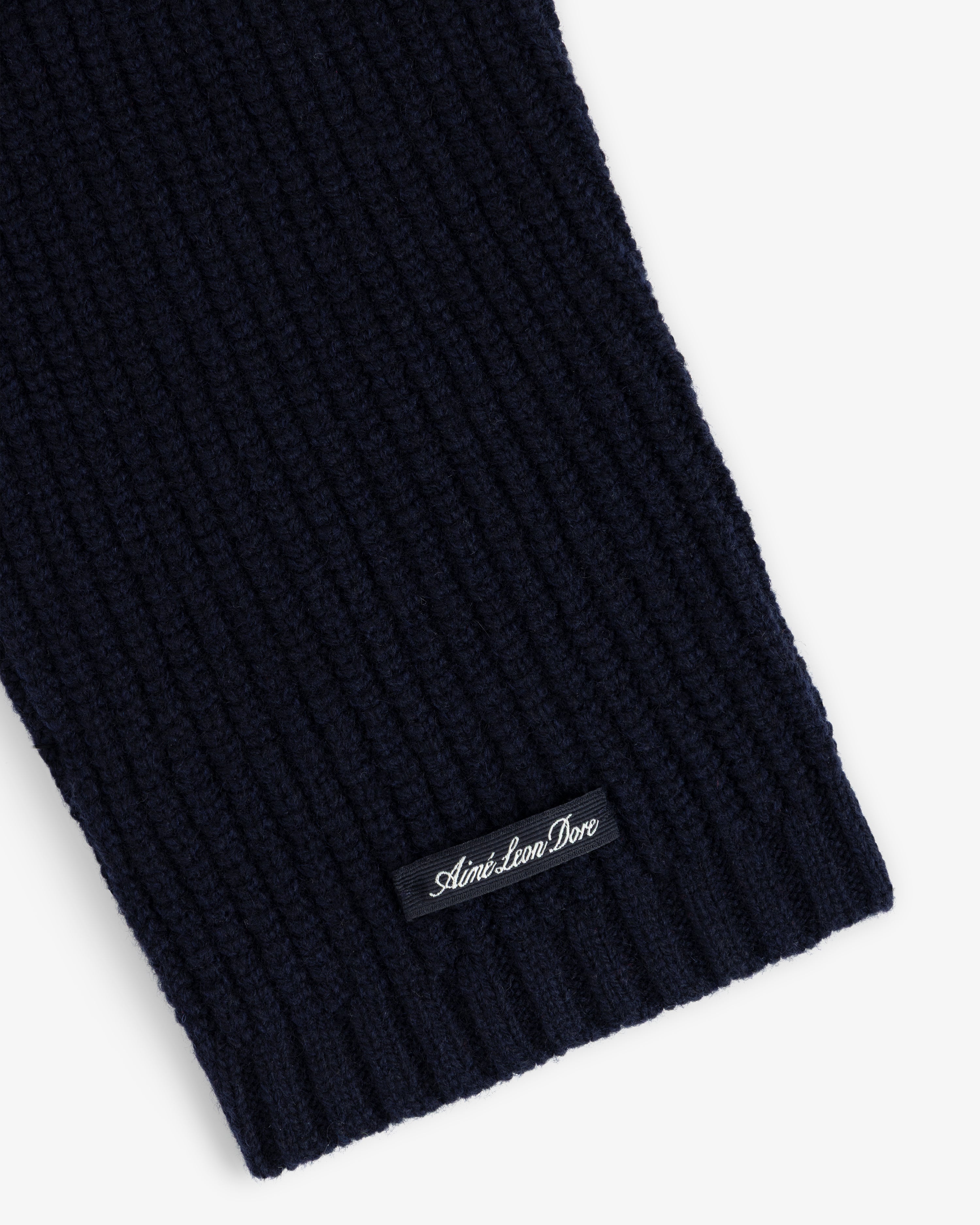 aim-leon-dore-ny-highlanders-ribbed-wool-crewneck-pullover-navy image 6
