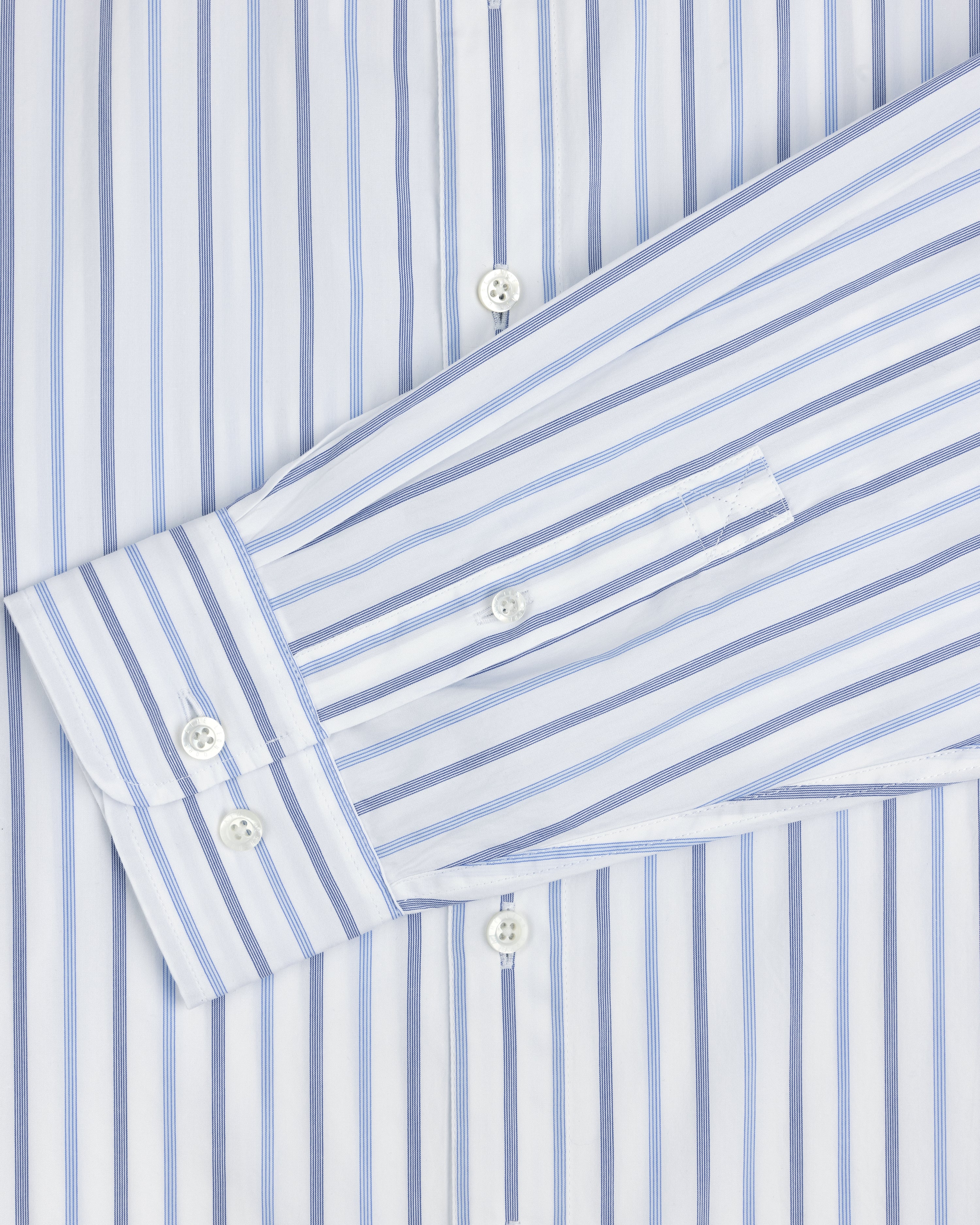 aim-leon-dore-poplin-casual-shirt-blau-gestreift image 7