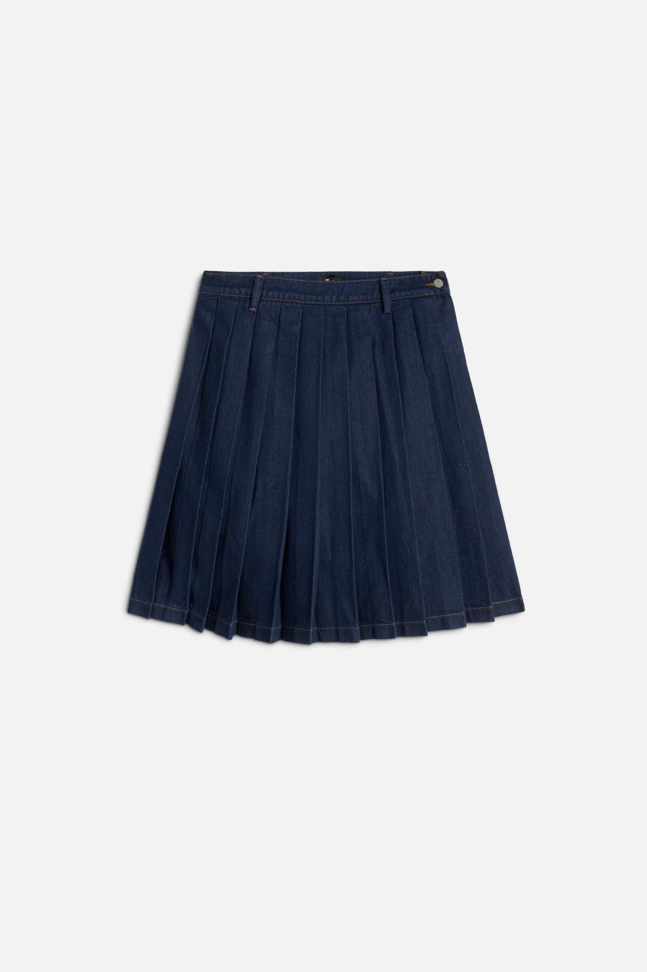 7-for-all-mankind-mankind-pleated-midi-skirt-franklin-denim-midi-rock image 1