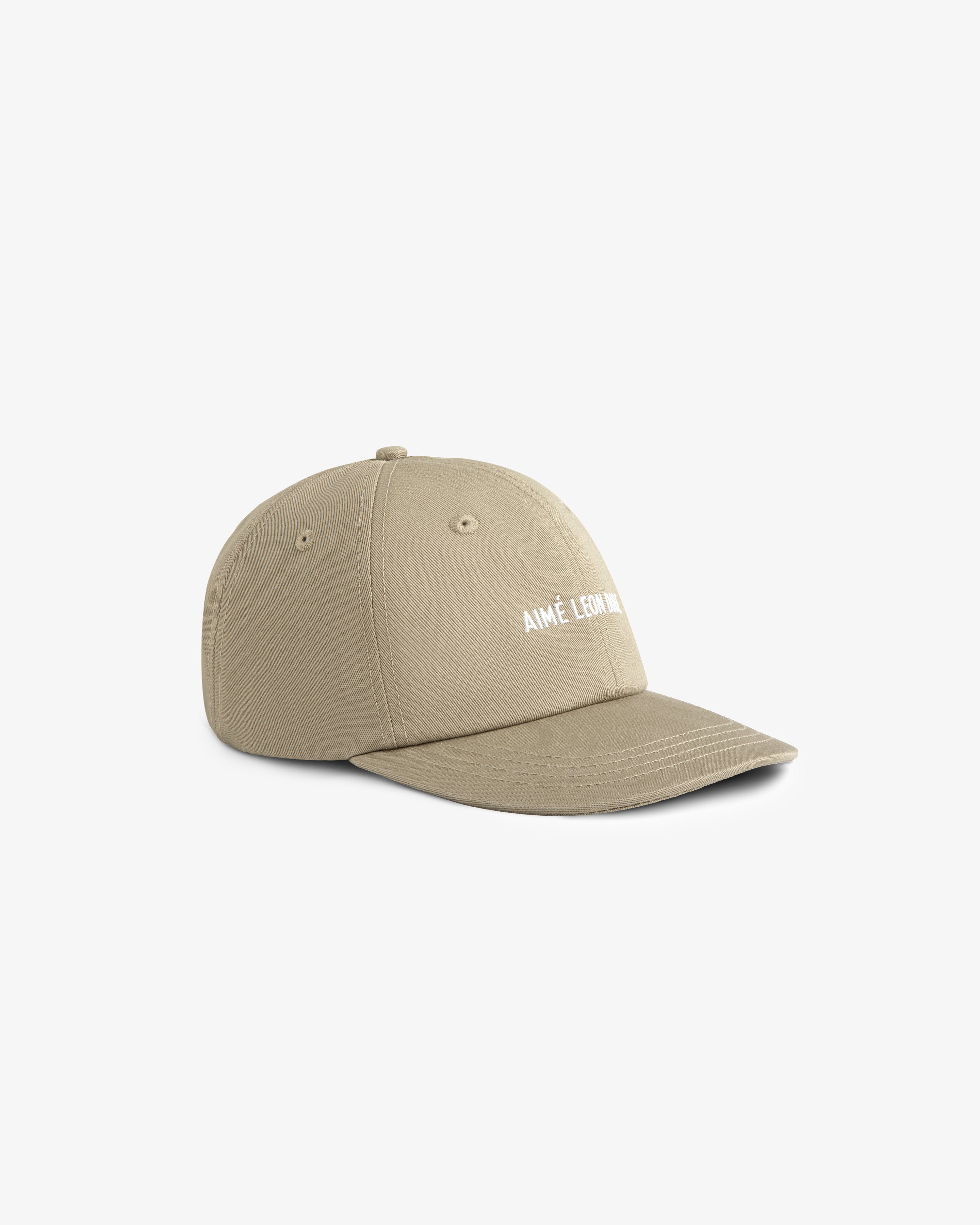 aim-leon-dore-core-logo-hat-tan-strapback-cap image 3