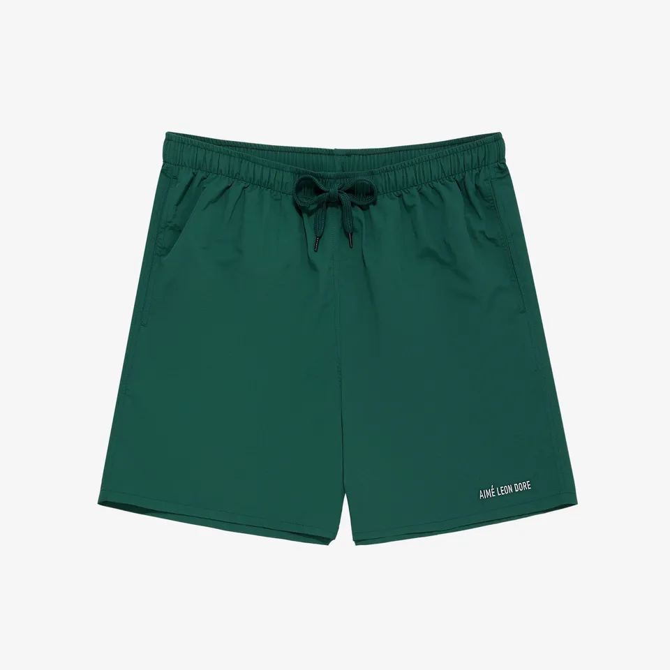 aim-leon-dore-core-nylon-short-gr-n-regular-fit image 1