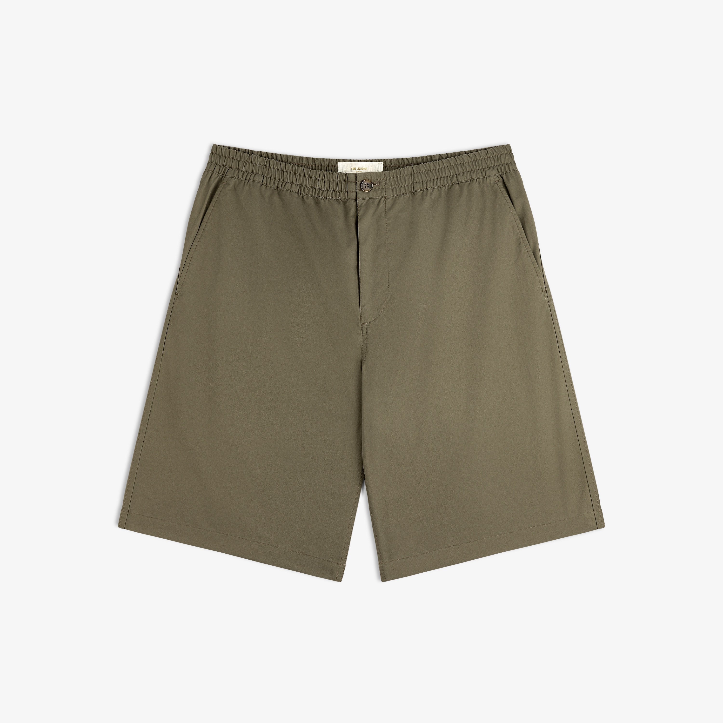 aim-leon-dore-cotton-casual-short-olive image 1
