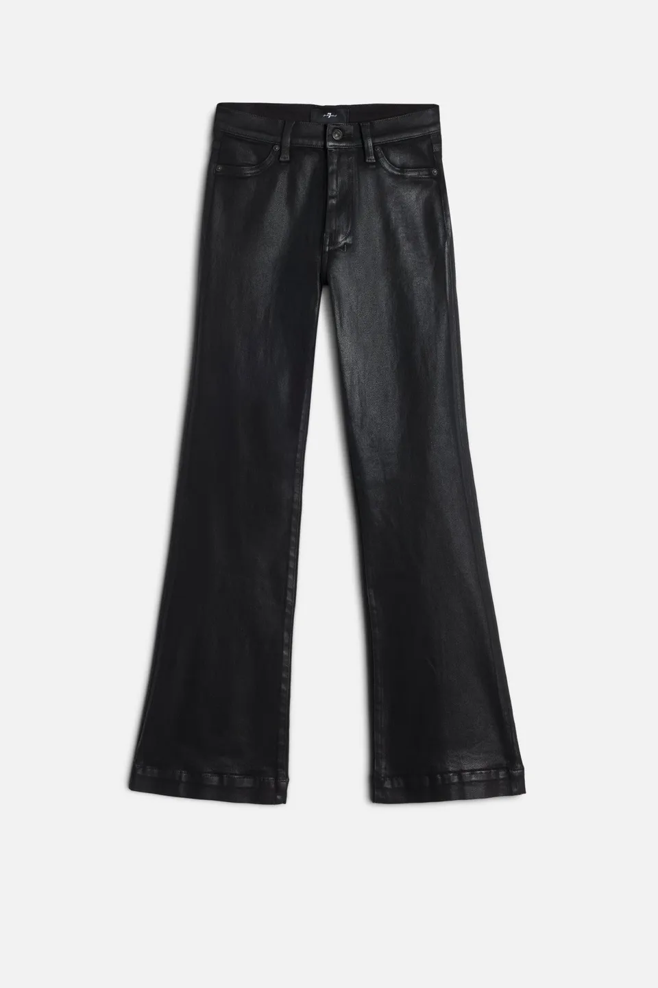 7-for-all-mankind-tailorless-dojo-coated-slim-illusion-black-damen-jeans image 1