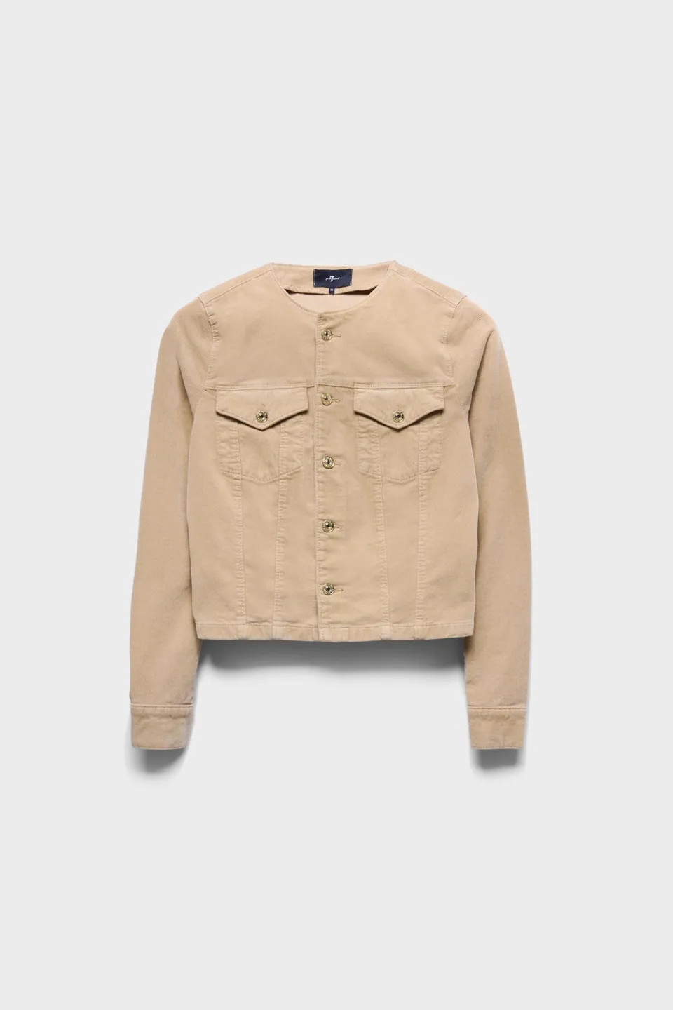 7-for-all-mankind-vicky-jacket-corduroy-winter-beige image 1