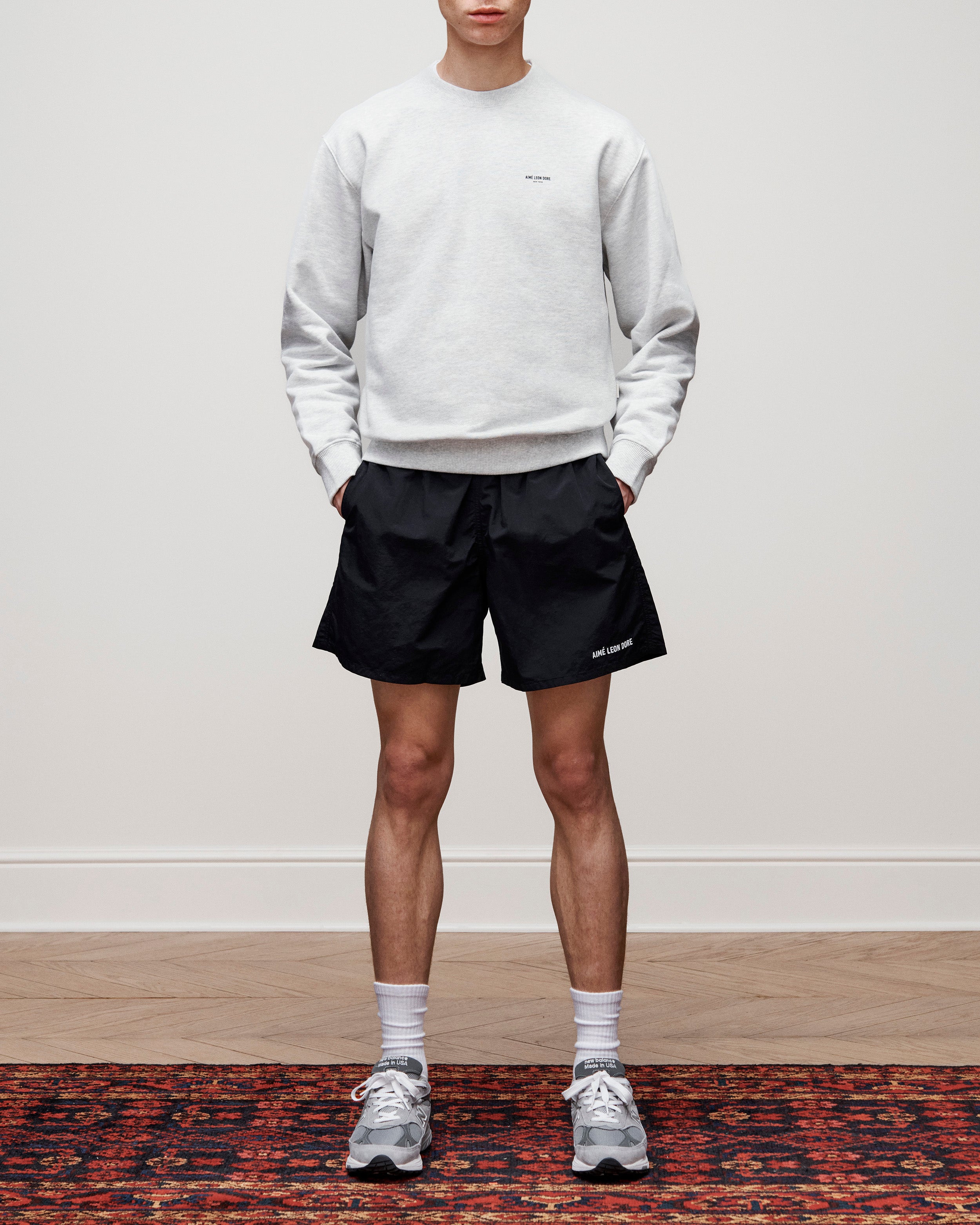 aim-leon-dore-core-nylon-short-black-shorts image 3