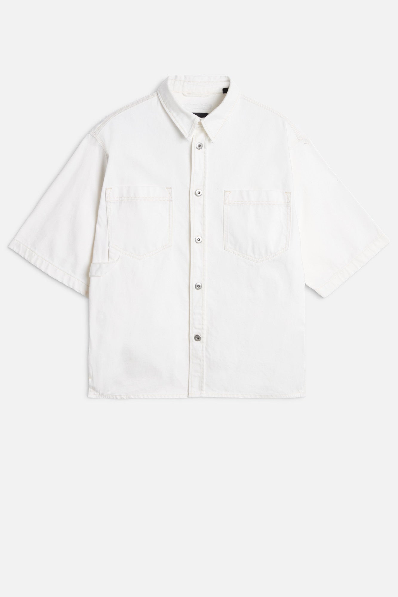 7-for-all-mankind-short-sleeve-overshirt-herren-in-denim-salty image 1